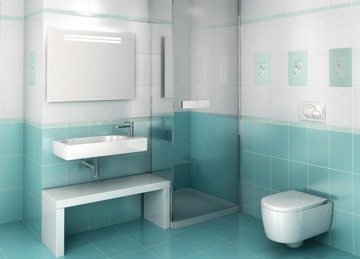Коллекция итальянской плитки Kerama Marazzi в ванной